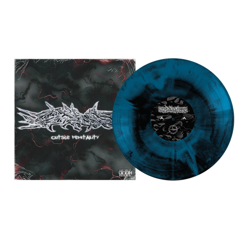 SLIME - OUTSIDE MENTALITY BLUE & BLACK VINYL