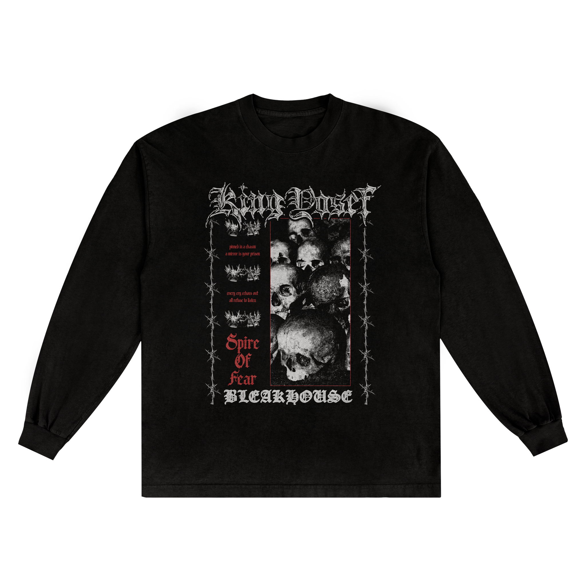 KING YOSEF - TO HESITATE LONG SLEEVE – BLEAKHOUSE