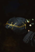 Load image into Gallery viewer, KING YOSEF X CHAIN - LOGO BARBED HAT
