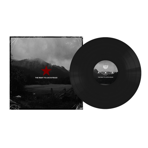 MISERY WHIP - THE RIGHT TO LIVE IN PEACE BLACK VINYL