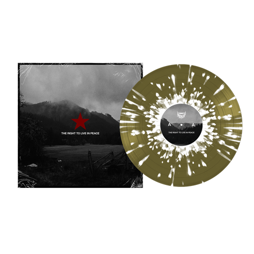 MISERY WHIP - THE RIGHT TO LIVE IN PEACE MILITANT GREEN SPLATTER VINYL