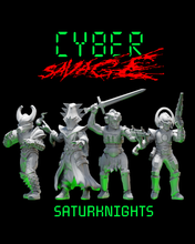 Load image into Gallery viewer, CYBER SAVAGE - SATURNKNIGHTS PACK
